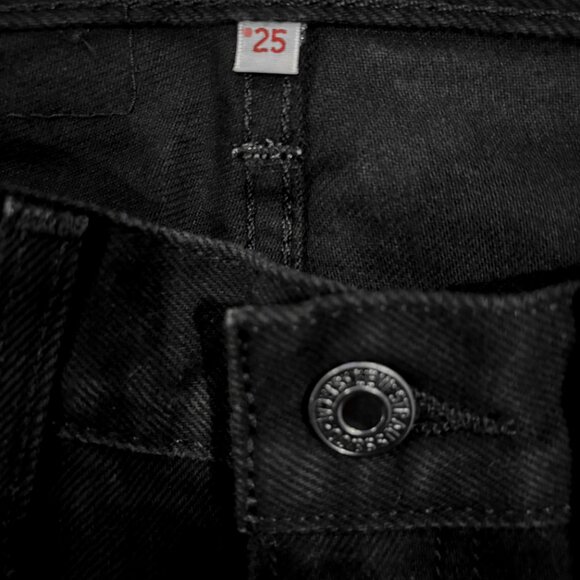 Levi's x McLaren Formula 1 Jeans - Black - Women's Size: 25 - Picture 7 of 9